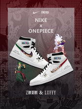 Ruffy & Zoro V.1 Custom High-Top Sneakers